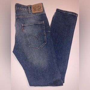 Levis Strauss 519 Irregular Jeans Denim Pants Blue Men W31/L32